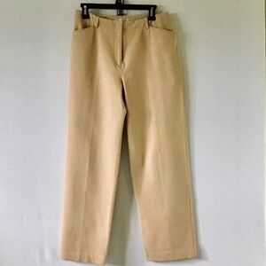 Nine & Company, tan, woman’s, size eight, stretch, boot cut pants
